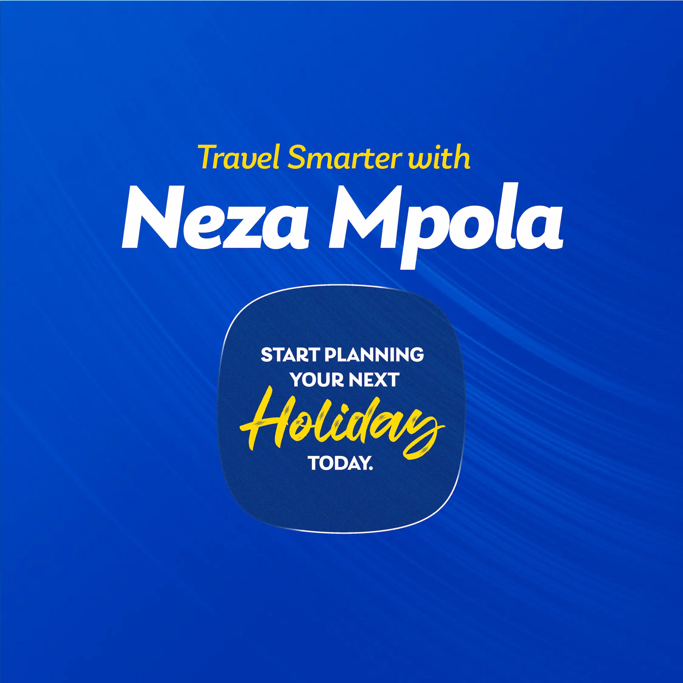 Travellers enjoying a fully paid-for holiday with Neza Mpola