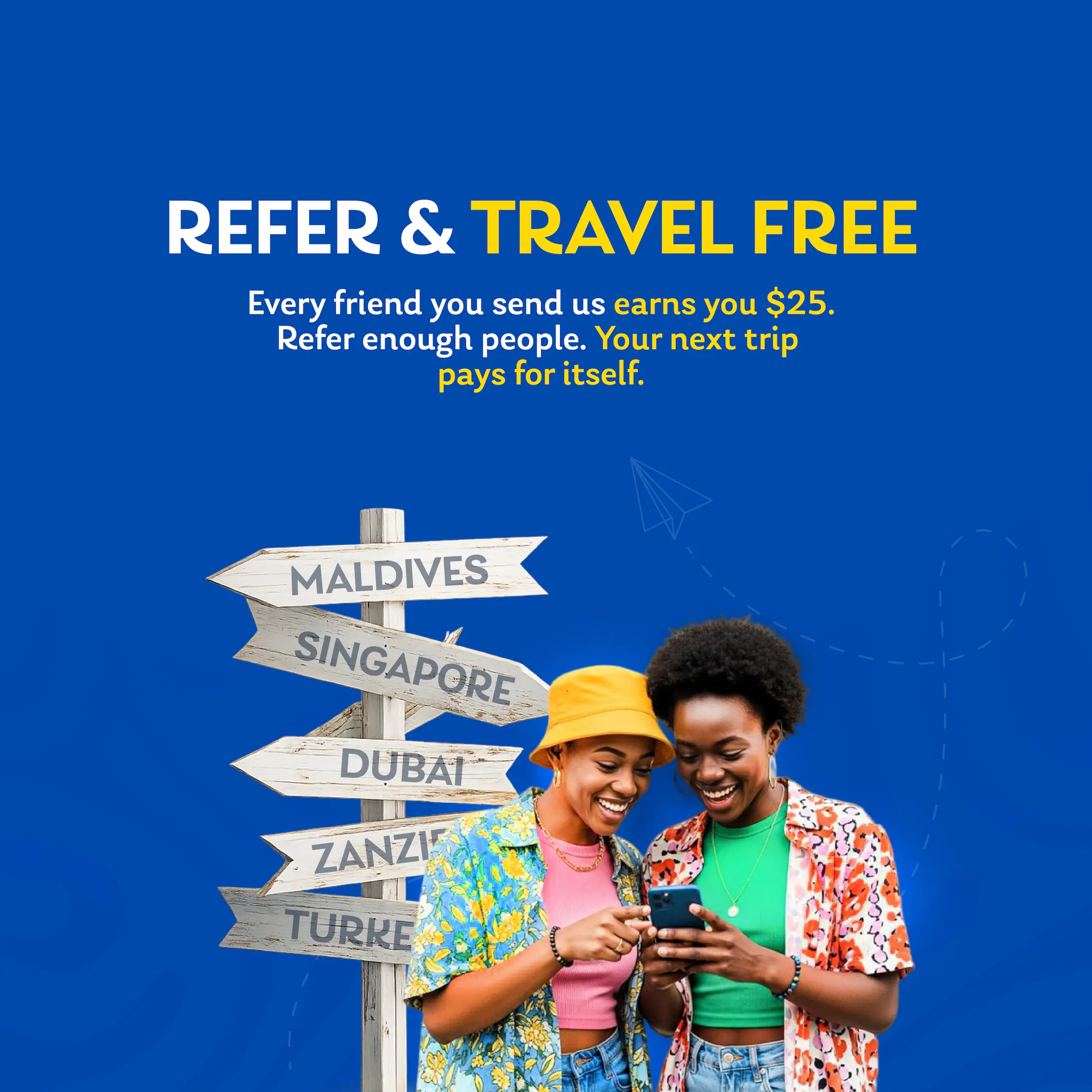 Refer and travel with TravelNeza