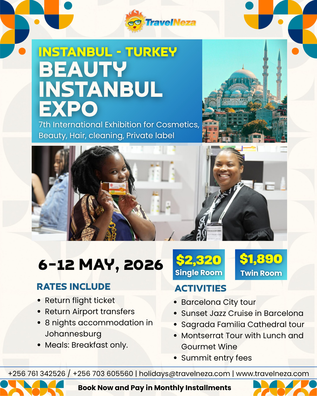 7th International Exhibition for Cosmetics, Beauty, Hair, cleaning, Private label (Istanbul, Turkey)