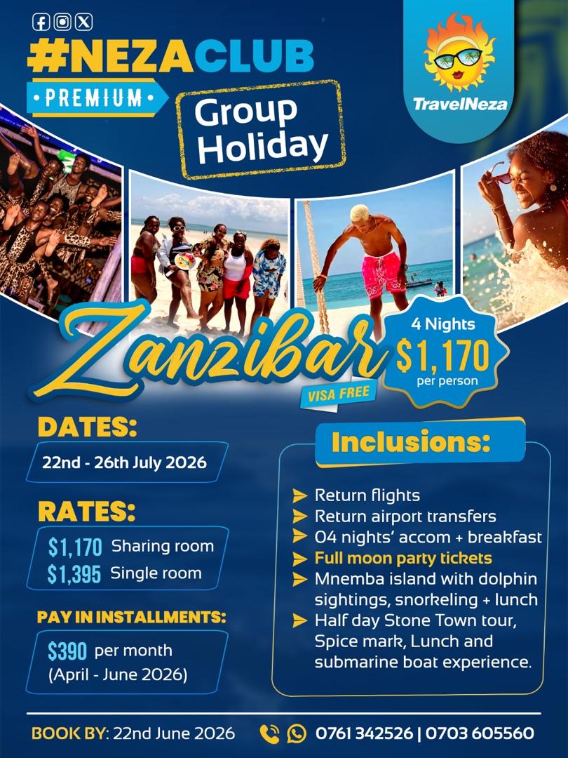 NezaClub Zanzibar Full Moon Holiday: Ocean Days, Island Nights & Moonlit Magic