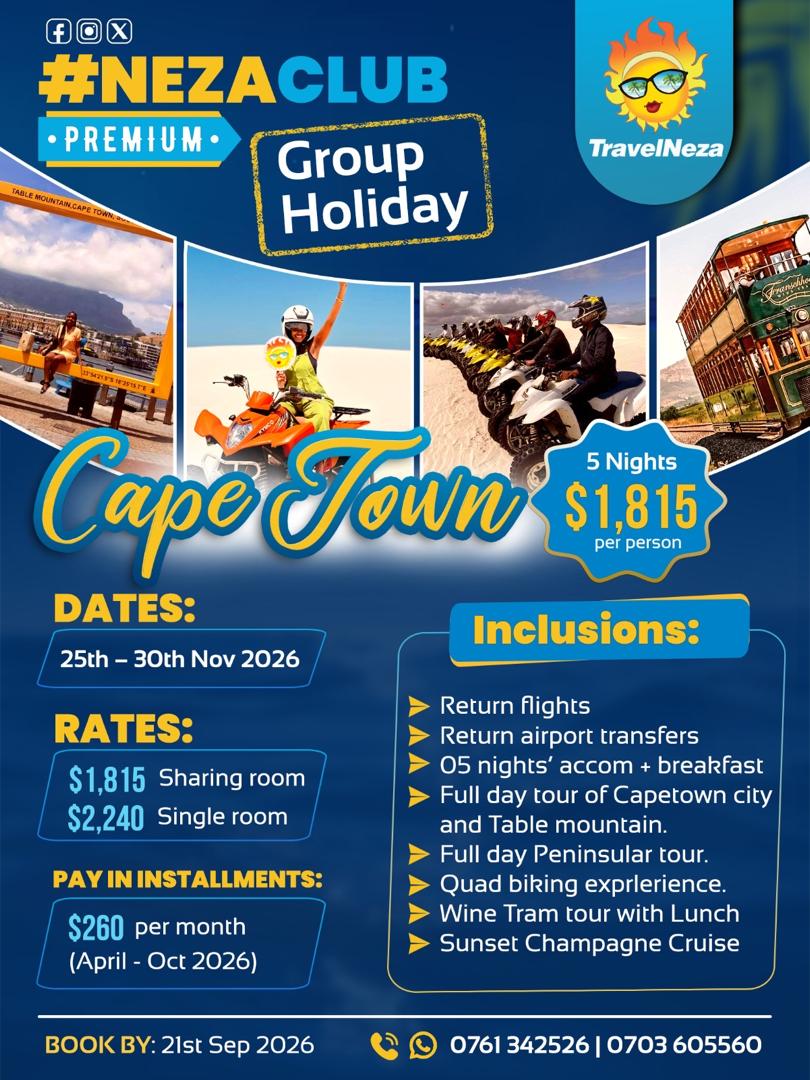 NezaClub Cape Town November Escape: City Icons, Wine & Coastal Magic