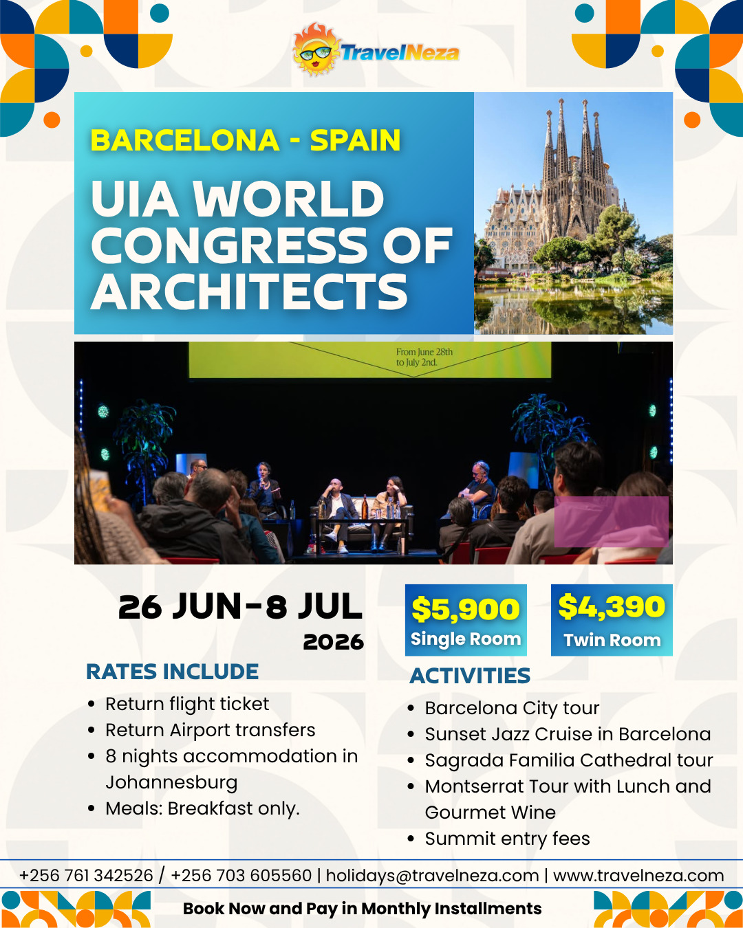 UIA World Congress of Architects -Barcelona, Spain