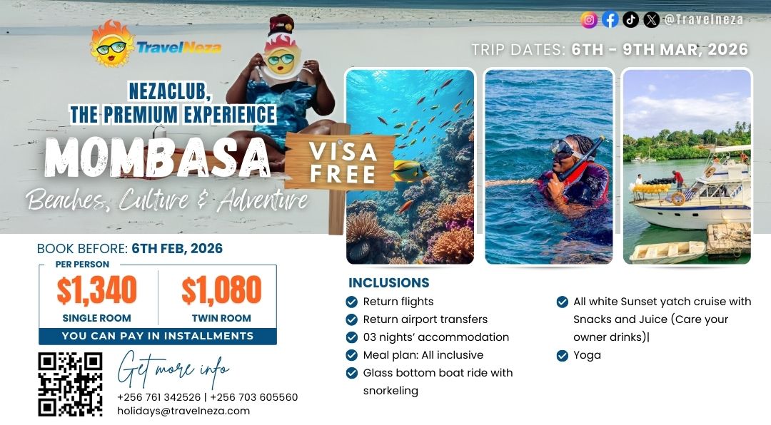 NezaClub Mombasa March Retreat: All Inclusive, Ocean Calm & Easy Days