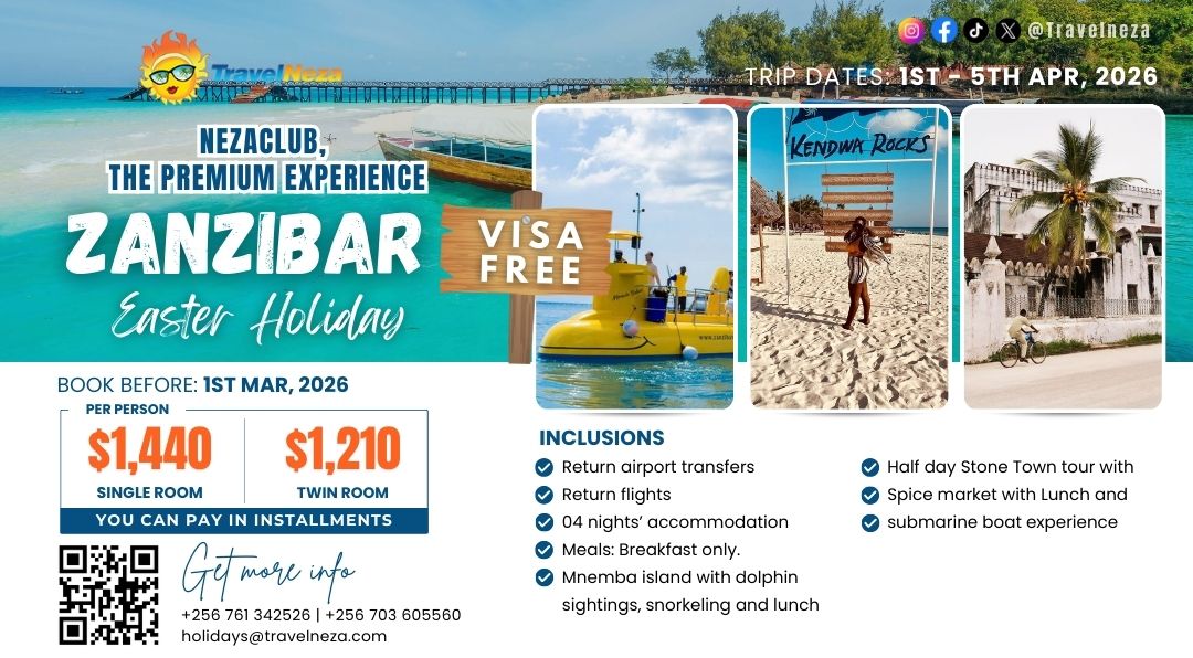 NezaClub Zanzibar Easter Holiday: White Sands, Snorkeling & Island Vibes
